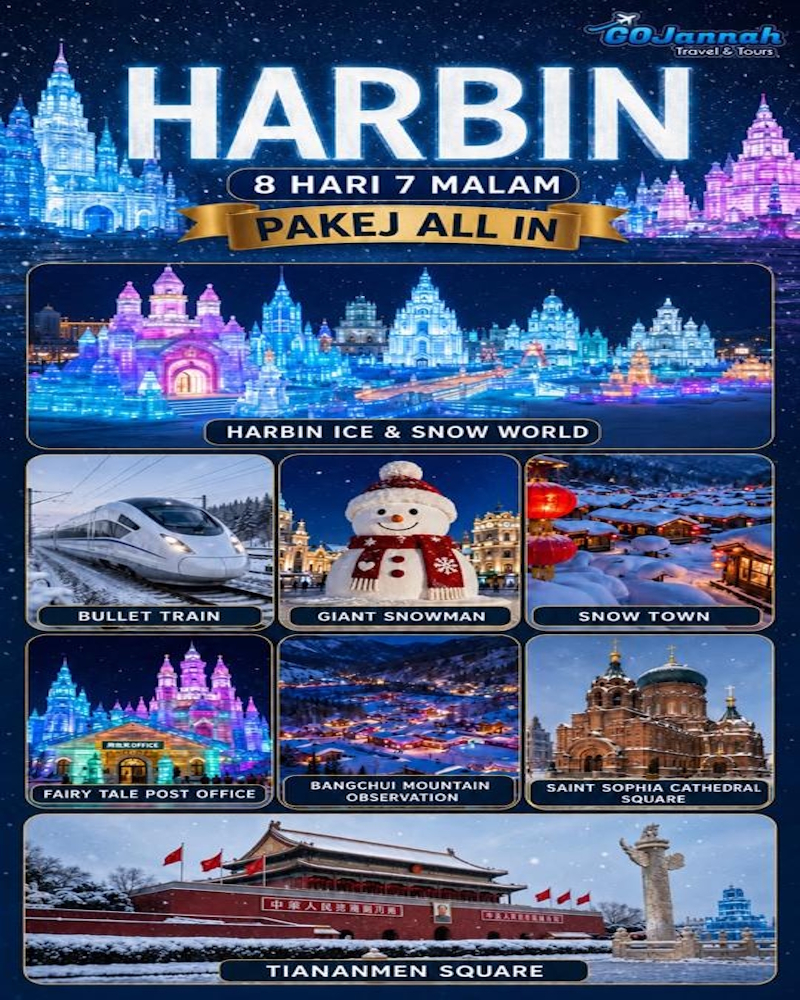 Harbin & Snow Town Winter Wonderland Harbin